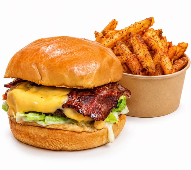 Smokey Bacon Burger.