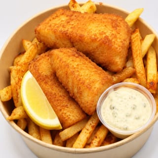 CRISPY FISH & CHIPS