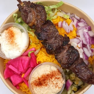 GRILLED STEAK KABOB BOWL