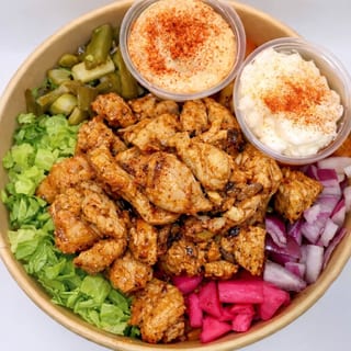 CHICKEN SHAWARMA BOWL