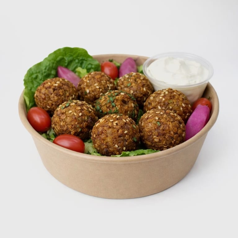 Falafel Made Fresh Daily